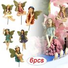 6Pcs Miniatures Micro Landscape Fairy Figurines Elf Set