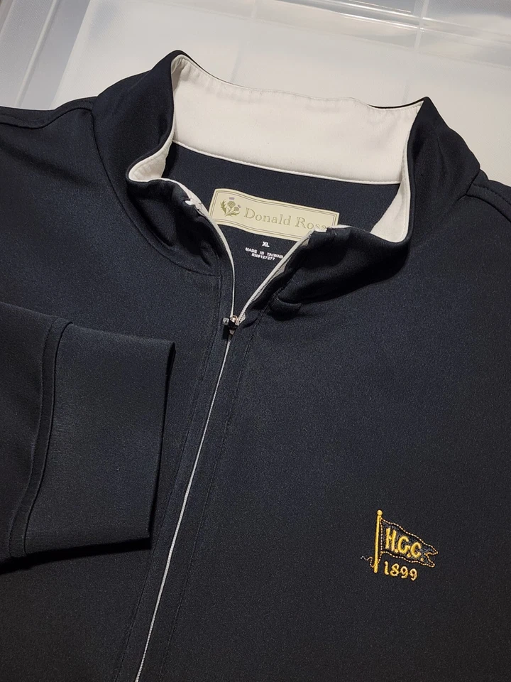 Donald Ross Golf Pullover 1/4 Zip Hackensack Club Men XL - Image 1 of 4
