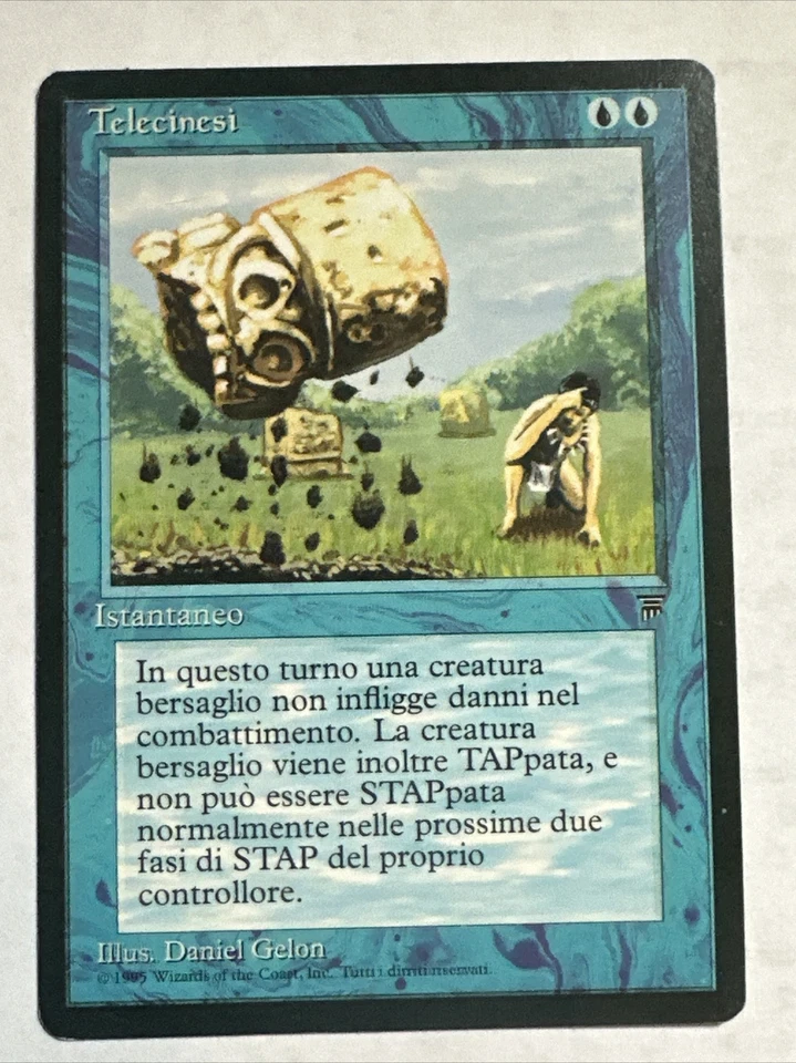 Telekinesis X1 Italian Legends Ex Cond See Pics Front/back - Image 1 of 2