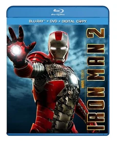 Iron Man 2 Blu-ray 2 Disc *DVD & Digital Copy NOT included* FREE Ship PERFECT - Picture 1 of 1