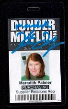 Kate Flannery autographed signed inscribed Work ID Badge The Office JSA Meredith