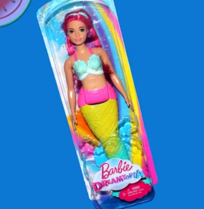 MERMAID BARBIE New Doll DREAMTOPIA RAINBOW COVE Curvy Girl has Pink Purple Hair - Picture 1 of 3