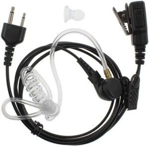Covert Acoustic Tube Bodyguard Słuchawki Zestaw słuchawkowy Mikrofon do Icom Maxon Yaesu Vertex - Zdjęcie 1 z 2