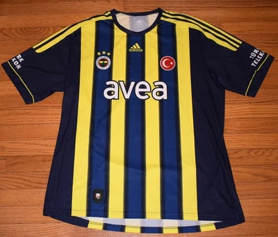 Camiseta Adidas Fenerbahce 2011-2012 Fútbol local - Fútbol - Talla 2XL - Turca Foto 1 de 4