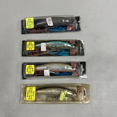 Señuelo de pesca de surf MegaBait JB-110 resistente descontinuado en paquete - Lote de 4 RARO Foto 1 de 4