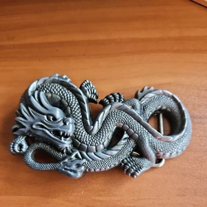 Drachen Gürtelschnalle - Western Cowboys Gürtelschnalle - Herren oder Damen Gürtelschnalle - Bild 1 von 5