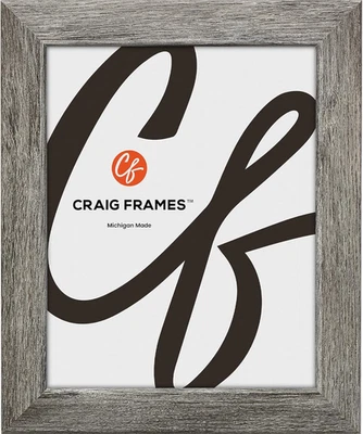 18X24 Picture Frame, Gray Barnwood, FM26RY Series Rustic Wall Decor, 1 1/4 Inch  - Image 1 of 4