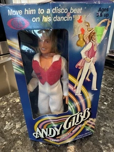 Figura de acción ideal de colección muñeca Andy Gibb disco juguete de baile nuevo en caja 1979 Bee Gees - Imagen 1 de 5