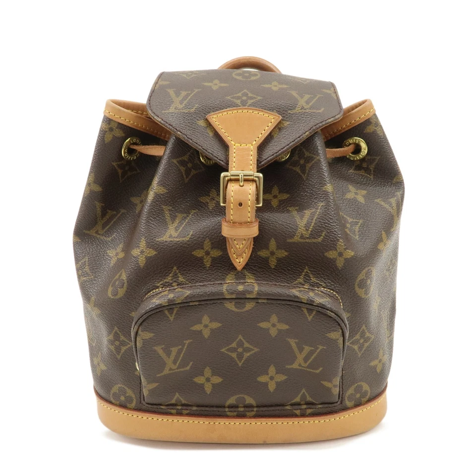 Auténtica Mochila Louis Vuitton Monograma Mini Montsouris Marrón M51137 Usada Envío Gratis Foto 1 de 4