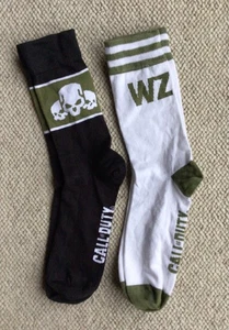 BNWOT CALL OF DUTY SOCKS x 2 Pairs One Size - Picture 1 of 2