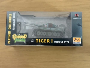 Ground Armor Tiger I MIDDLE TYPE Model Tank 1/72 Germany Military Vehicles WW2 - Picture 1 of 3