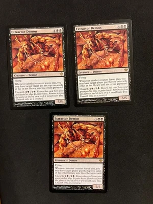 Extractor Demon x3 [CONFLUX] Magic MTG Cards LP - Image 1 of 2