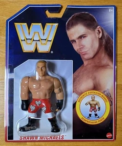 SHAWN MUCHAELS WWE Mattel Retro Series Actionfigur WWF AEW TNA ROH WCW - Bild 1 von 2