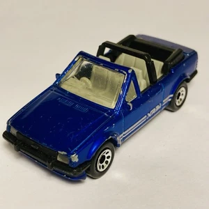 Matchbox Superfast #37 Ford Escort XR3i Cabriolet Blue - Original Vintage (ref1) - Picture 1 of 5