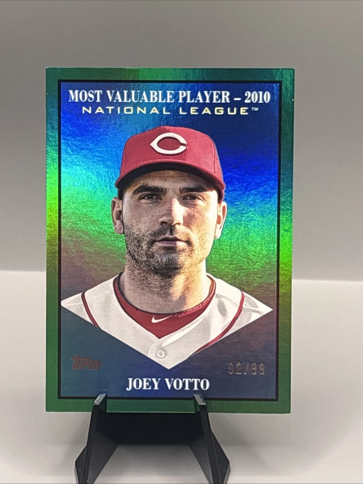 2025 Topps Update Series— Joey Votto MVP Green Foil /99 #MV-20 - Image 1 of 1