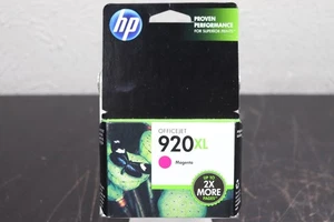 Original HP 920XL Magenta High-Yield Cartridge OfficeJet 6000 6500 7000 7500 - Picture 1 of 3