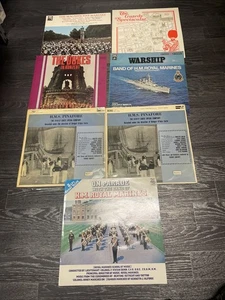 7 MILITARY BAND Vinyl LP Records JobLot 💥 - Bild 1 von 8
