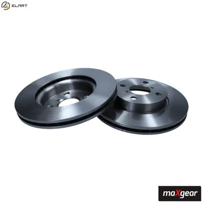 2x BRAKE DISC 19-1817 FOR TOYOTA YARIS/VIOS/Hatchback/Van DAIHATSU 1.0L 3cyl - Image 1 of 4