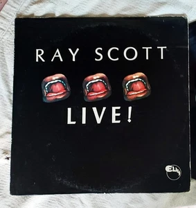 FUNK/COMEDY/BLUES LP: RAY SCOTT (Walter Spriggs) LIVE! On ELKA LP-601. - Picture 1 of 3