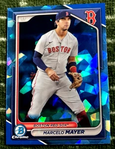 2024 TOPPS CHROME BLUE SAPPHIRE MARCELO MAYER BCP-44 - Picture 1 of 2