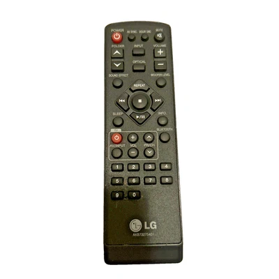 Barra de sonido de control remoto LG AKB73275401 - LSB316 SHS36-D HLS36W HLS36W-NB-Genuina Foto 1 de 4