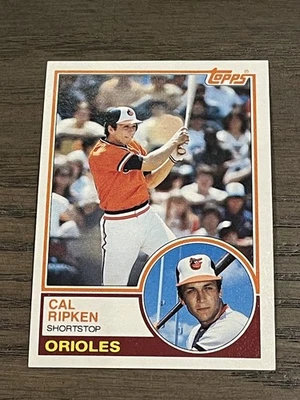 1983 Topps Cal Ripken Jr. #163 Baltimore Orioles - Imagem 1 de 2