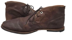 Timberland Men's Wodehouse Brown Leather Chukka Boots Sz 9 - Picture 1 of 12