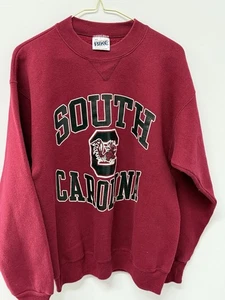 Felpa Vintage University Of South Carolina Gamecocks Bici USA Adulto L - Foto 1 di 6