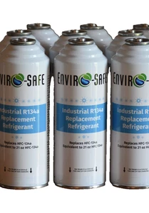 R 134a Refrigerant Replacement Cans- Coldest Refrigerant for Auto - 8 Pack - Bild 1 von 5