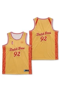 Dutch Bros Limited-Edition Basketball Jersey Medium (BRAND NEW) - Picture 1 of 4
