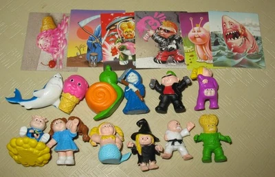 CUBO DE BASURA NIÑOS: MINIKINS, SERIE 2 LOTE DE 12, ADAM BOOM, FRAN FRAN, 2014 Foto 1 de 2