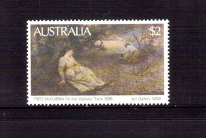AUSTRALIA 1981 $2 McCubbin painting MUH - Picture 1 of 2