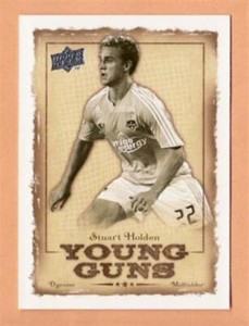 2008 Upper Deck MLS Young Guns #YG6 Stuart Holden Stu - Flat S/H