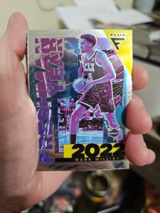 2022-23 Panini Flux #26 Mark Williams Freshmen Year Rookie Charlotte Hornets