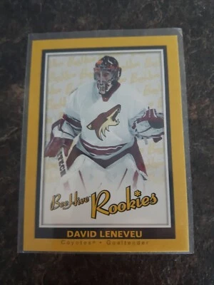 2005-06 Bee Hive Yellow Border Rookie David Leneveu RC Card# 125 - Image 1 of 2