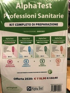 Alpha Test Professioni Sanitarie Acquisti Online Su Ebay