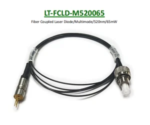 LASER TREE 520nm 65mW MultiMode Fiber Coupled Laser Diode Fiber Core Diamete 9μm - Picture 1 of 6