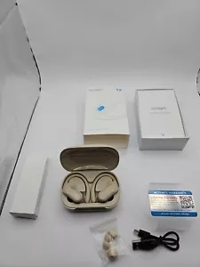Occiam T9 Wireless Sports Earbuds Bluetooth light brown Open Box Tested New - Picture 1 of 6