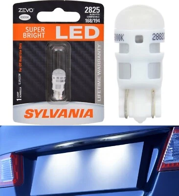 Sylvania ZEVO LED Light 2825 White 6000K One Bulb High Mount Stop Brake Replace - Image 1 of 4