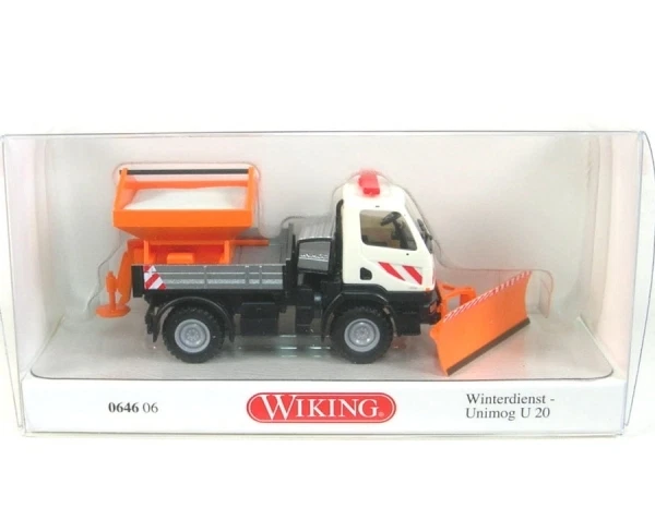 Mercedes-Benz Unimog U 20 Servizio Invernale Con Streuaufsatz E Lama Neve (Neve - Immagine 1 di 1