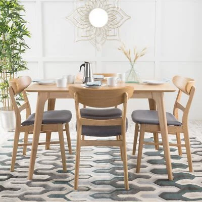 Helen Mid-Century Modern 5 Piece Dining Set - Image 1 of 4