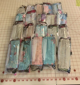 Homemede Face Mask.  Bag of 5 Masks.  Double Layered with Elastic Loops. - Picture 1 of 5