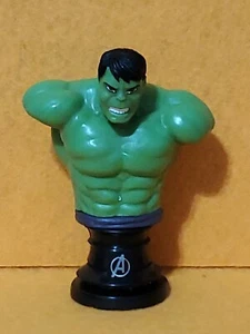 THE INCREDIBLE HULK AVENGERS MINI BUST PAPERWEIGHT CAKE TOPPPER MARVEL - Picture 1 of 4