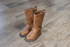 OshKosh B'Gosh Girls Toddler Size 5 Maryilyn Riding Boots - Picture 1 of 12
