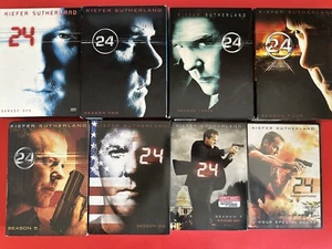 24 TV Serien DVD Jack Bauer Kiefer Sutherland Staffel 1-7 komplette Einlösung - Bild 1 von 3