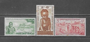 French Equatorial Africa 1942 complete set lightly hinged - Picture 1 of 2