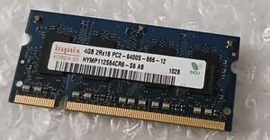 HYNIX HYMP112S64CR6-S6 1GB PC2-6400S DDR2 800MHZ Laptop Sodimm Memory - Picture 1 of 2
