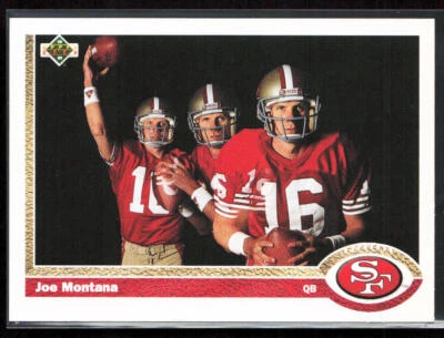 Joe Montana 1991 Upper Deck No54 San Francisco 49ers - Изображение 1 из 2