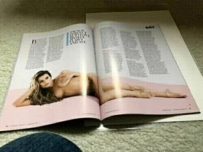 Lea Michele Women's Health UK The Naked Issue GLEE LIKE ESPN BODY NUDE CELEBS Foto 1 de 4