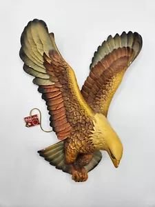 Bossons Eagle Sculpture Wall Art Hanging Bird Art England Chalk Vintage - Picture 1 of 6